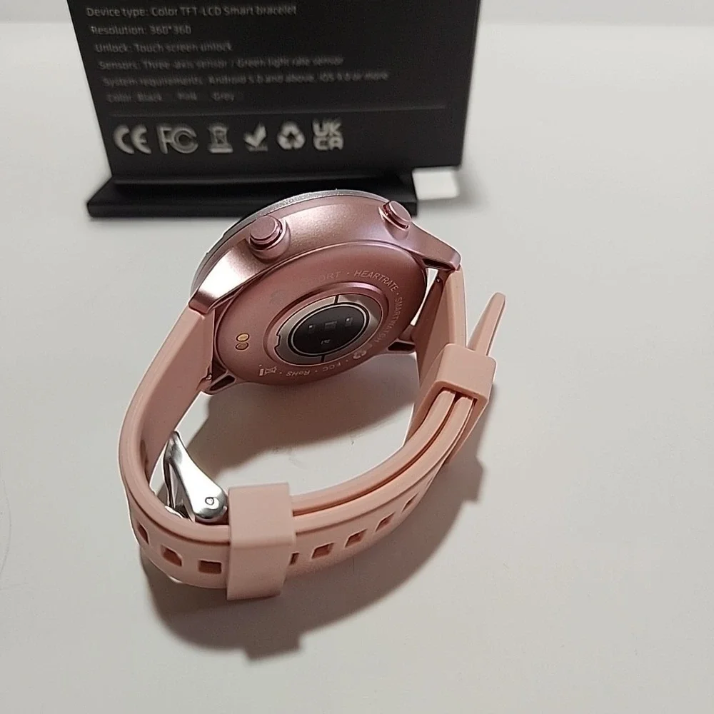 SOUYIE Smart Watch Women Sleep/Heart Rate Monitor Fitness tracker Android Apple